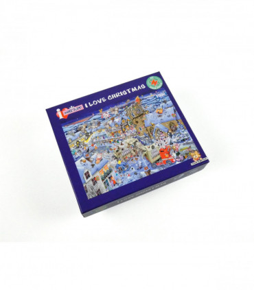 Mike Jupp I Love Christmas 1000 Piece Jigsaw Puzzle