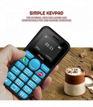 TTfone TT190 Blue Keypad