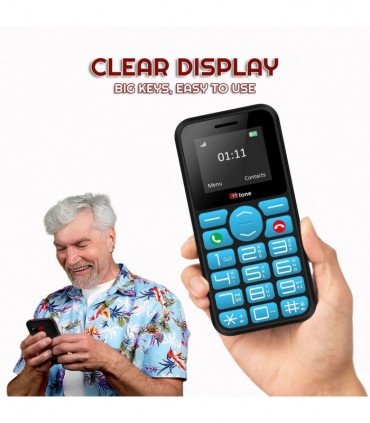 TTfone TT190 Blue Keypad