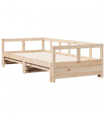 vidaXL Daybed without Mattress 90x190 cm Solid Wood Pine