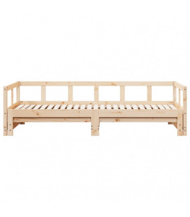 vidaXL Daybed without Mattress 90x190 cm Solid Wood Pine