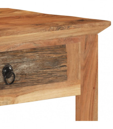 vidaXL Desk 110x50x75 cm Solid Reclaimed Wood