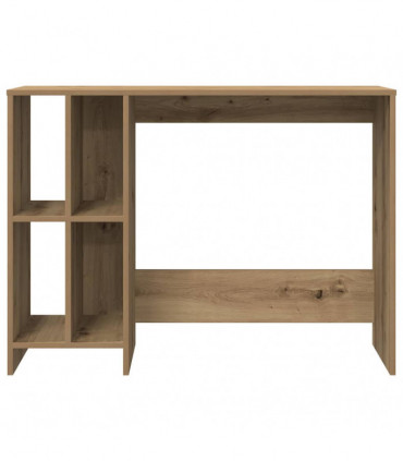 vidaXL Desk Artisan Oak 102.5x35x75 cm Engineered Wood