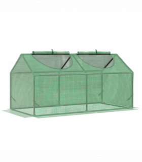 Mini Greenhouse, with Durable PE Cover, 119x60x60cm