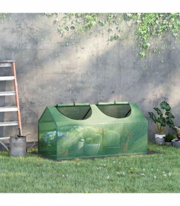 Mini Greenhouse, with Durable PE Cover, 119x60x60cm