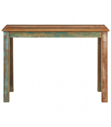 vidaXL Dining Table 110x55x76 cm Solid Wood Reclaimed