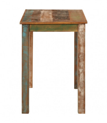 vidaXL Dining Table 110x55x76 cm Solid Wood Reclaimed