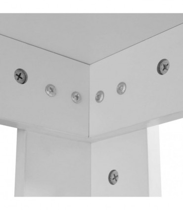 vidaXL Dining Table 140x80x75 cm White