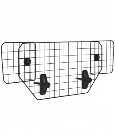 Dog Guard for Car Boot Adjustable Mesh Barrier Pet Headrest, 90-120W x 40.5H cm