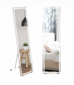 LED Lighted Full Length Mirror Dimmable Body Mirror White 40W x 2.9D x 150Hcm