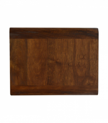 Artisan Furniture Solid Wood Floating Curved Chestnut Bedside