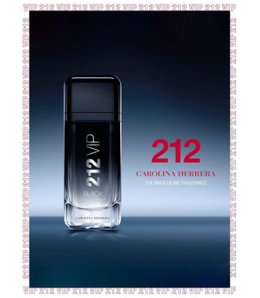 Carolina Herrera 212 VIP Men Black Eau De Parfum Spray 100ml