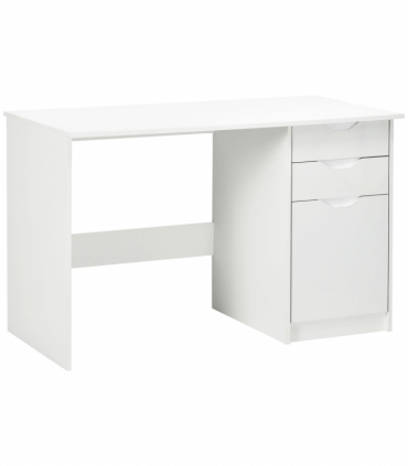 Computer ,Workstation White w/ Drawers Home Office