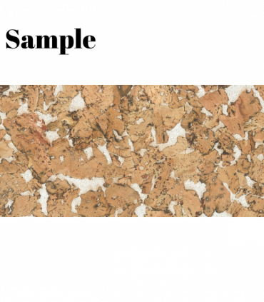 Decorative Cork Wall Tiles - Beige - Sample - 1 Strip