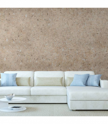 Decorative Cork Wall Tiles - Cream - Sample - 1 Strip