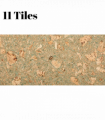 Decorative Cork Wall Tiles - Green - 1 Pack - 1.98m2 (21.31sqft)