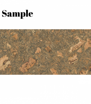 Decorative Cork Wall Tiles - Grey - Sample - 1 Strip