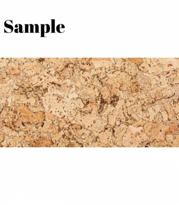 Decorative Cork Wall Tiles - Natural - Sample - 1 Strip