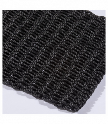 Didsbury Braided Polypropylene 45x75cm Charcoal Doormat
