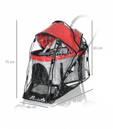 Dog Pram Rain Cover