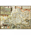 Dorset Historical Map 1000 Piece Jigsaw Puzzle (1610)