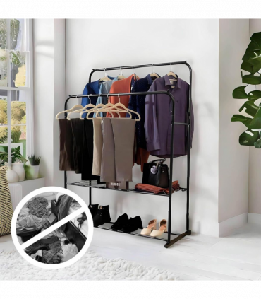 Double Clothes Rail