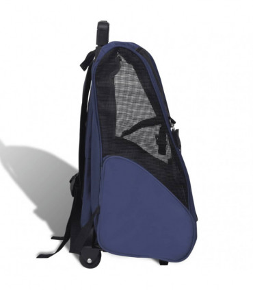 Foldable Multipurpose Pet Trolley Blue