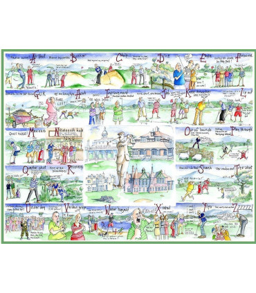 Golf - Tim Bulmer 1000 Piece Jigsaw Puzzle