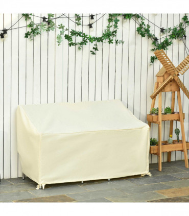 Outdoor Furniture Cover 2 Seater Waterproof Protection Wind Rain Dust