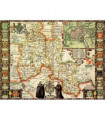 Oxfordshire Historical Map 1000 Piece Jigsaw Puzzle (1610)