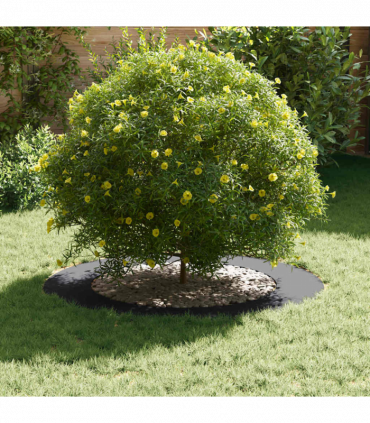 vidaXL Flat Tree Rings 5 pcs Anthracite Ø60 / 90 cm Steel