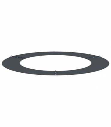 vidaXL Flat Tree Rings 5 pcs Anthracite Ø60 / 90 cm Steel