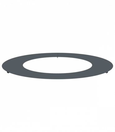 vidaXL Flat Tree Ring Anthracite Ø50 / 80 cm Steel