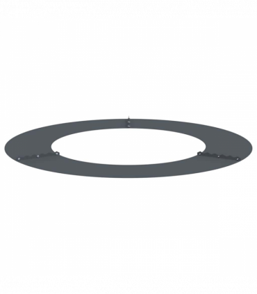 vidaXL Flat Tree Ring Anthracite Ø50 / 80 cm Steel