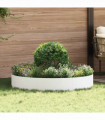 vidaXL Garden 5 pcs White 120 x 120 x 20 cm Steel