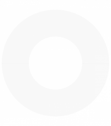 vidaXL Flat Tree Ring White Ø30 / 60 cm Steel