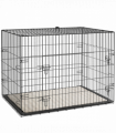 PawHut Dog Crate with 2 Doors, Tray, Soft Cushion, for Large Medium Dogs
