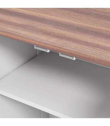 PawHut Dog Feeding Station with Storage, Pet Feeding Station with Dog Bowls