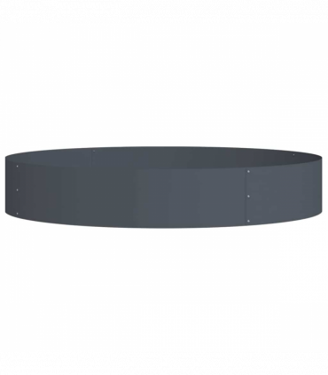 vidaXL Garden 5 pcs Anthracite 120 x 120 x 20 cm Steel