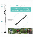 Collapsible Walking Stick 10 Levels Adjustable Height Travel Camping Hiking Walking  Cane