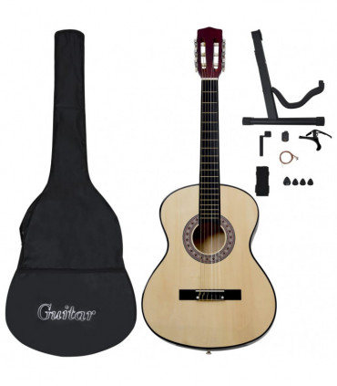 12 Piece Classical Guitar Beginner Set 4/4 39