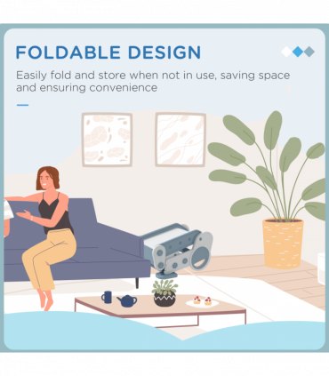 Baby Slide, Grey PE, PP, 120L x 53W x 53H cm, AIYAPLAY Foldable Kids Slide