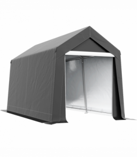 Outsunny 2.1 x 3.6(m) Portable Shed, Waterproof and Heavy Duty Dark Grey
