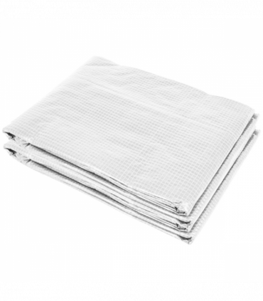 Outsunny 3 x 2 x 2m Replacement Greenhouse Cover w/ Windows, White