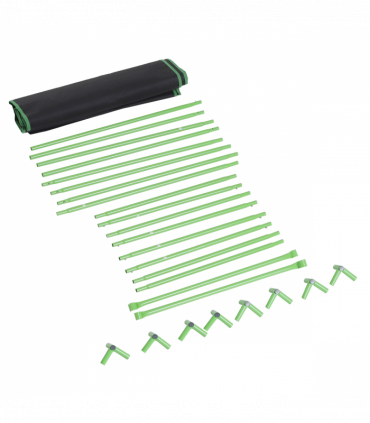 Hydroponic Plant Grow Tent  W/ Window Tool Bag, 60L x 60W x 140Hcm-Black/Green