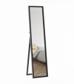 HOMCOM Floor Mirror Wall Mounted Leaning Standing Mirror 37 x 157cm Black