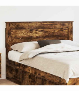 vidaXL Headboard with Headboard Grey Sonoma 140 cm Engineered Wood
