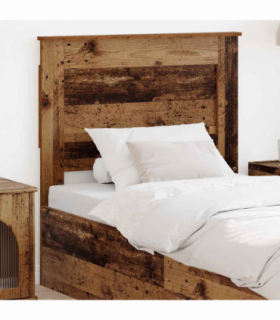 vidaXL Headboard with Headboard Old Wood 80 cm Engineered Wood