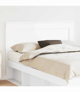 vidaXL Headboard with Headboard White 150 cm Engineered Wood