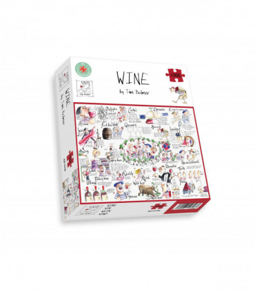 Wine - Tim Bulmer 1000 Piece Jigsaw Puzzle